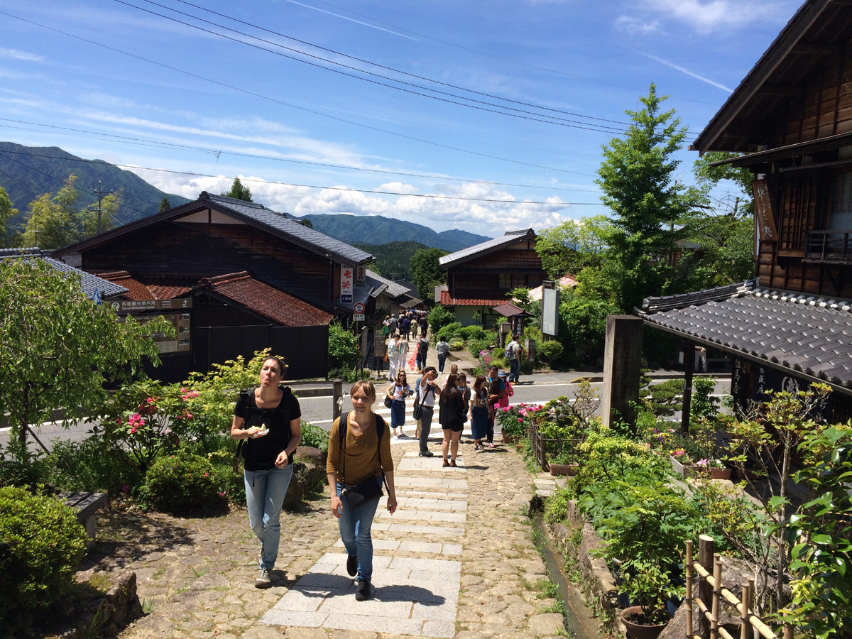 Magome and Tsumago hiking trail